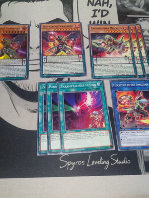 Metalfoes Yu-Gi-Oh! Package like new