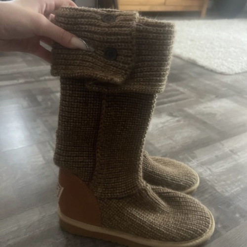 Ugg boots authentic new beige brown size 36