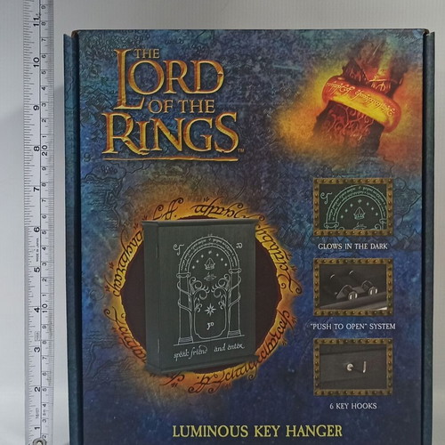 Lord of the Rings Doors of Durin Luminous Key Holder new