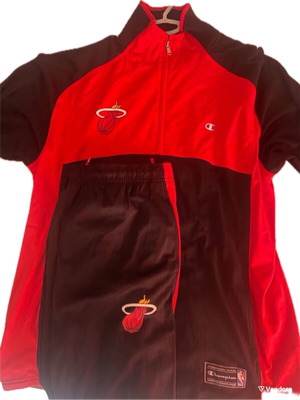 Vintage Genuine Miami Heat Tracksuit Set
