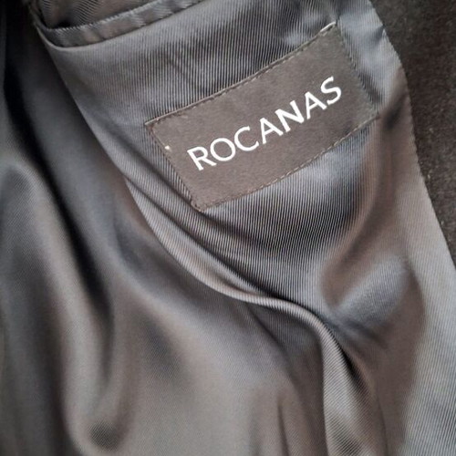 Rocanas coat size 50 used, black, classic style