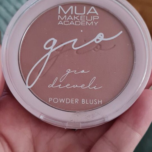 MUA Blush x Gio Dreveli like new, limited edition, 8 g