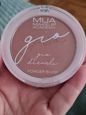 MUA Blush x Gio Dreveli like new, limited edition, 8 g