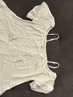 White blouse used, comfortable fit, size L