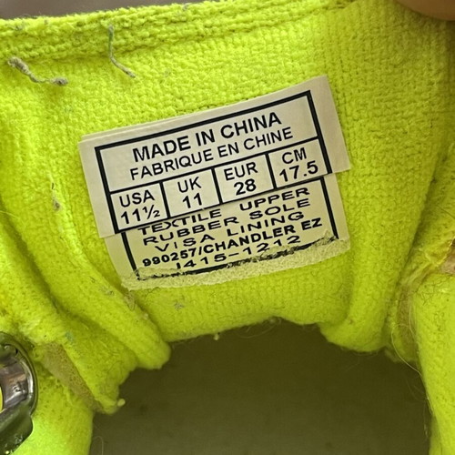 Polo Ralph Lauren sneakers neon yellow like new, size 28