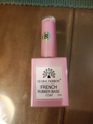 Rubber base new in soft nude shade