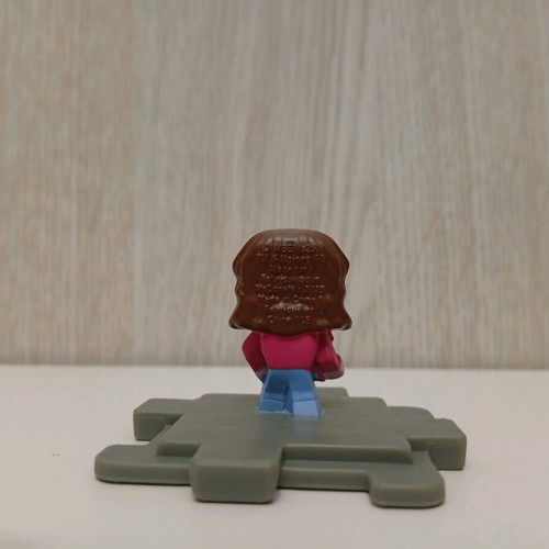 McDonalds Mc Donald's Happy Meal Official Minecraft Movie Figure used