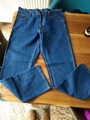 Men's jeans new size M blue