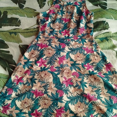 H&M All Time Classic Tropical Flowers Summer Dress like new, medium