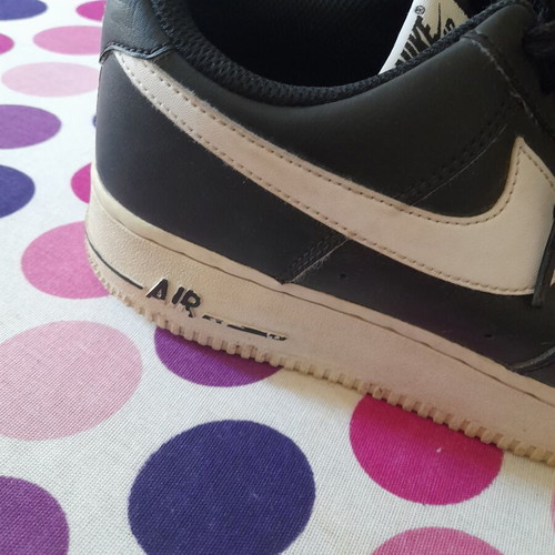Nike Air shoes size 40.5 used, black, athletic style