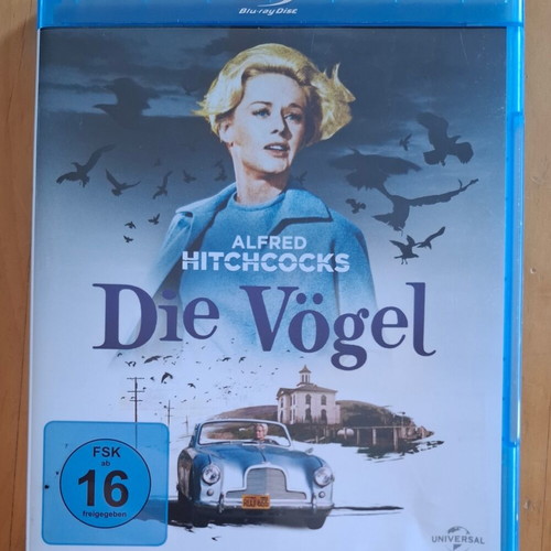 Alfred Hitchcocks The Birds Blu-ray like new, thriller horror