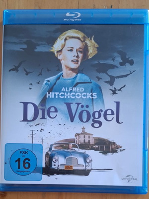 Alfred Hitchcocks The Birds Blu-ray like new, thriller horror