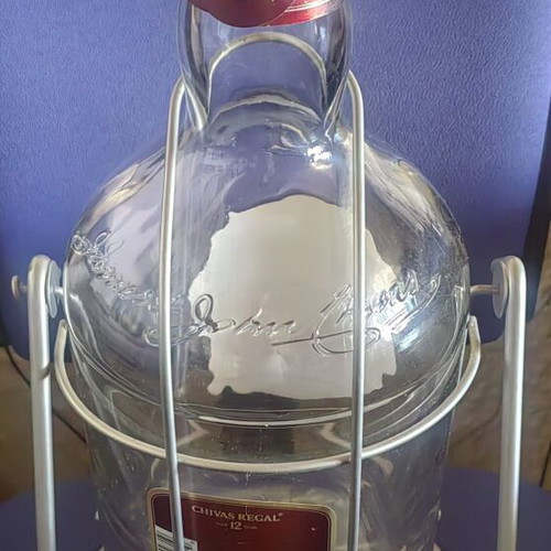 Chivas Regal 4.5lt empty bottle used