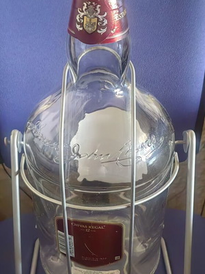 Chivas Regal 4.5lt empty bottle used