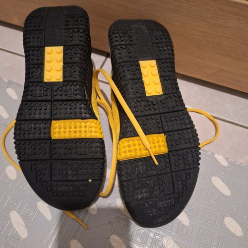 Adidas Lego athletic shoes like new, size 38, yellow