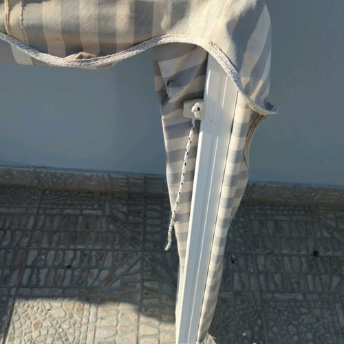 Canopy awning used, frame in very good condition, length 210