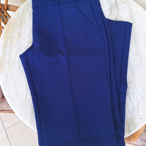 Blue suit pants large like new