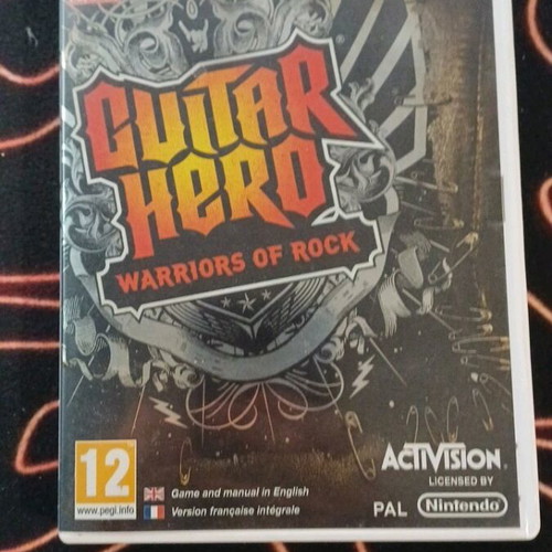 Guitar Hero Warriors of Rock for Nintendo Wii used