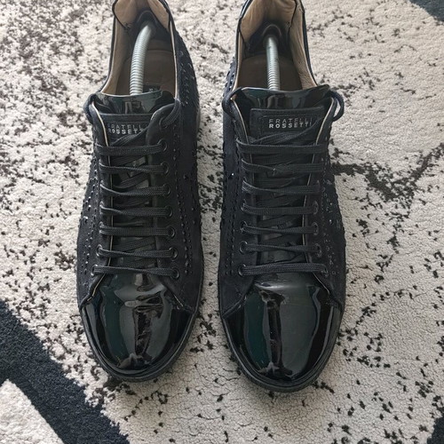 Fratelli Rossetti sports shoes used, black, size 39.5