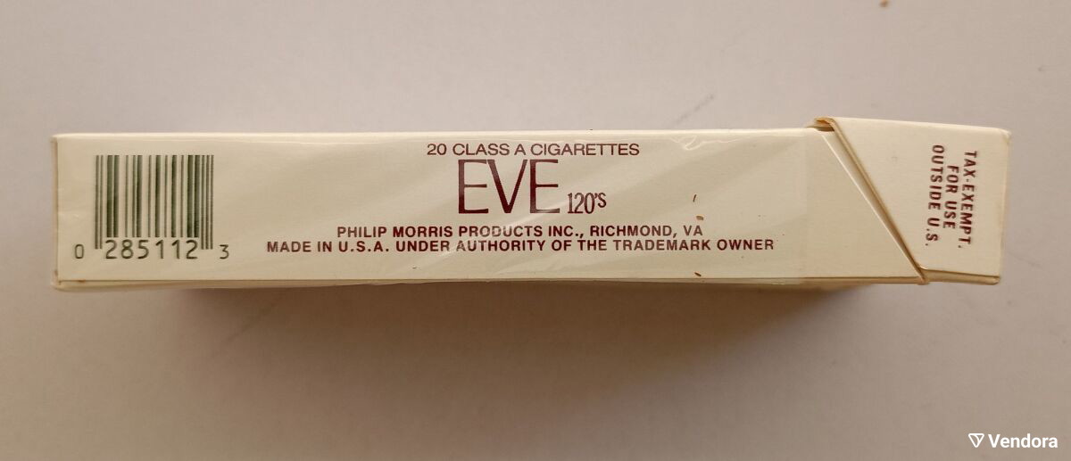 where can i buy eve cigarettes EVE empty hard cigarette pack used, Made… - € 4,00