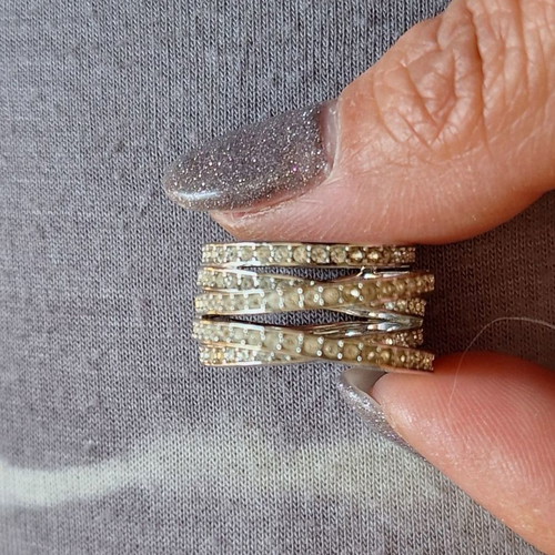 Swarovski ring used, size 52, in excellent condition