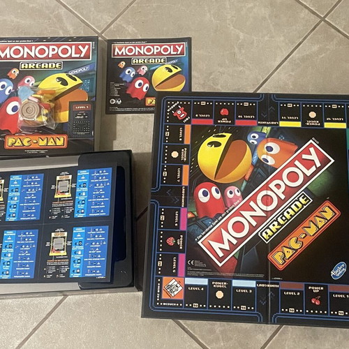 Monopoly Pac-Man board game with Mask magazine, German