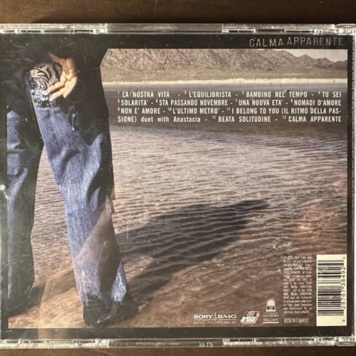 Eros Ramazzotti Calma Apparente CD used, original 2005