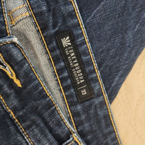 Funky Buddha jeans used, original 100% cotton, size 33