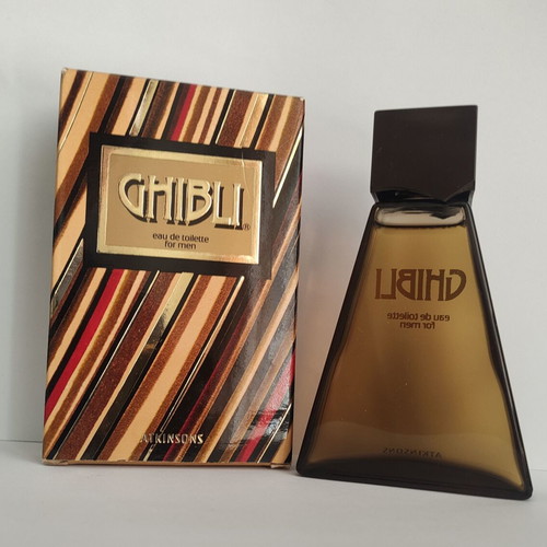 Ghibli Atkinsons Eau de Toilette for Men 50 ml new, splash cap broken