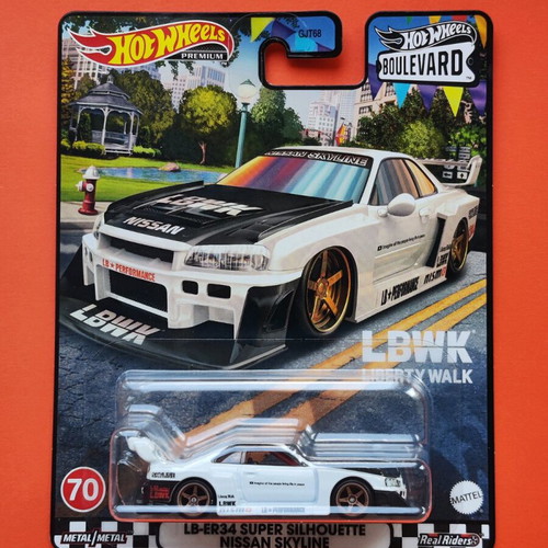 Hot Wheels Premium Boulevard LB-ER34 Super Silhouette Nissan Skyline new sealed
