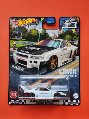Hot Wheels Premium Boulevard LB-ER34 Super Silhouette Nissan Skyline new sealed