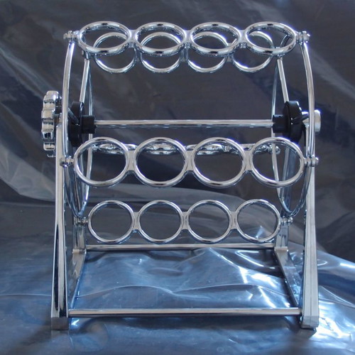 Spice carousel unused with 20 jars, nickel-free material
