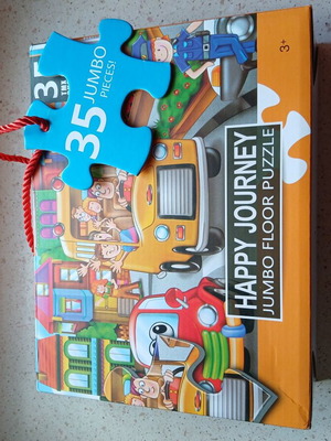 Happy Journey Floor Puzzle for Kids like new