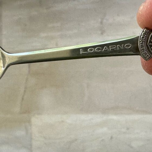 Vintage Rolex Bucherer Locarno souvenir spoon like new collectible