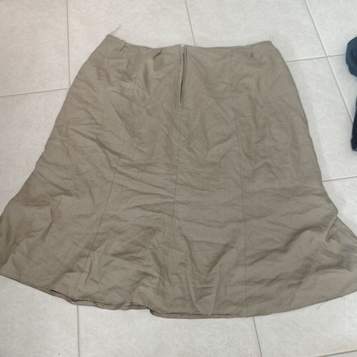 Skirt gray/beige used 4XL/5XL