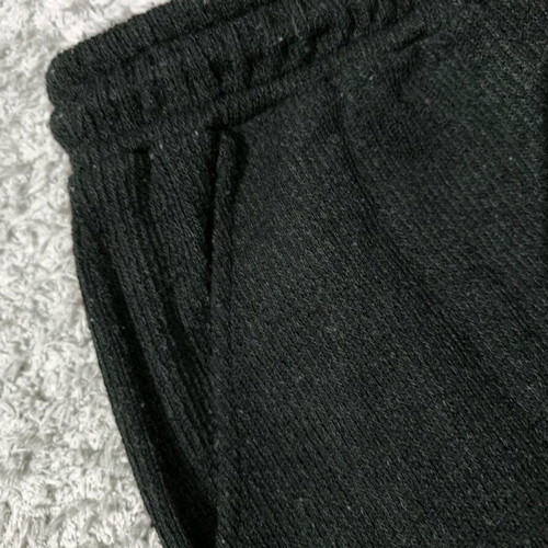 Women's skirt used with drawstring, slit and pockets, black S/M