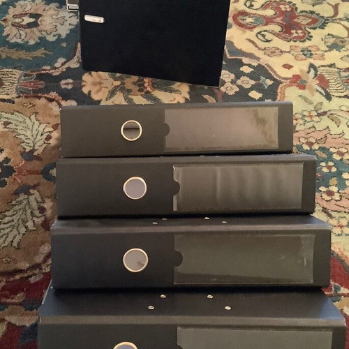 Q-Connect folders like new, pack of 12+2, black