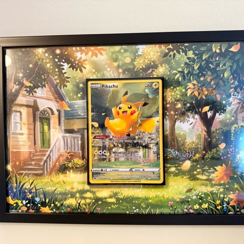 list of all pokemon cards Frame Compatible with Pokemon Gardevoir Ex 086/198 - Paldean Fates main image 0