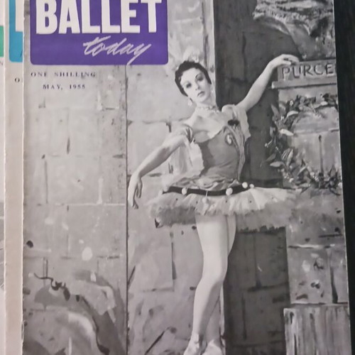 Ballet Today magazines used, lot of 6, 1954-1955