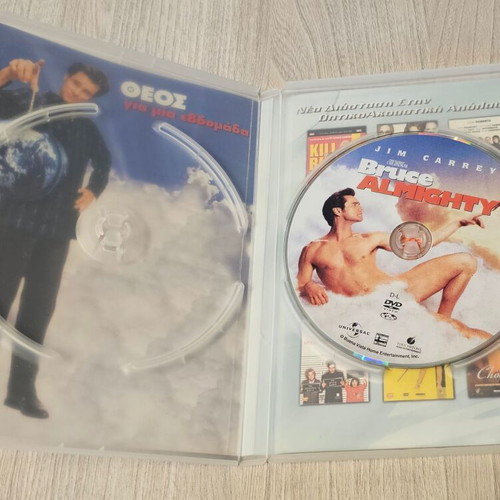 Bruce Almighty DVD used, comedy with subtitles