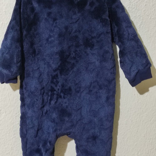 Baby romper size 62 like new, velour fabric