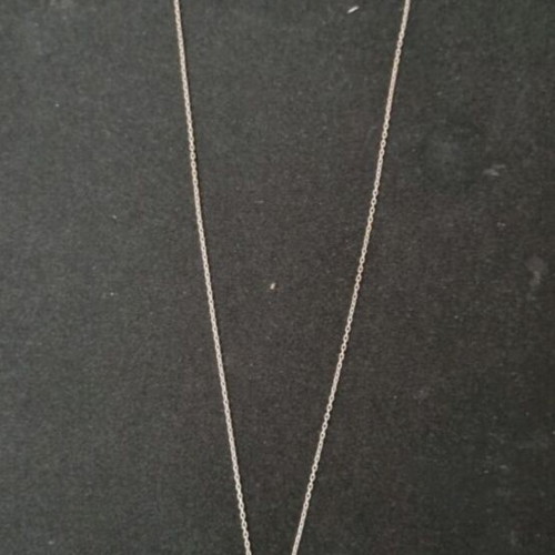 Silver necklace with stones Oxette like new