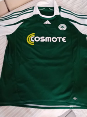 Панатинайкос Adidas футболна фланелка Димитрис Пападопулос сезон 2007 като нова