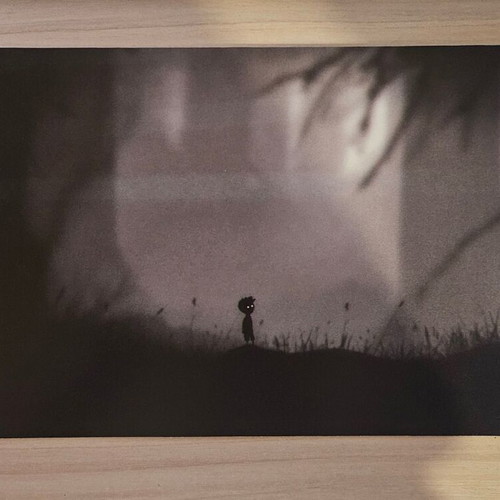 Limbo handmade poster made to order, A4, 200g paper