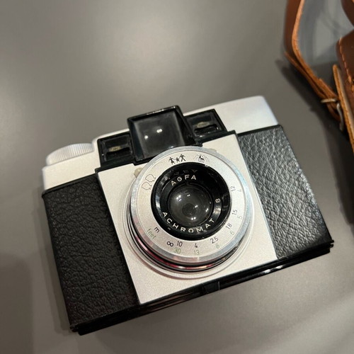 Vintage Agfa Isoly camera used with Agfa Achromat f/8 lens