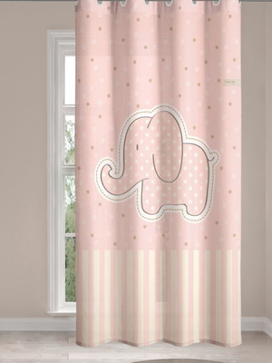 Παιδικό χαλί και κουρτίνα σετ Africa Pink Saint Clair Paris μεταχειρισμένο