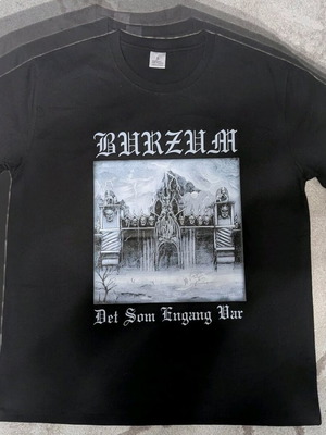 Burzum T-shirt new, size Large, black