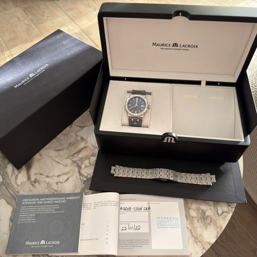 Maurice Lacroix Aikon Automatic Date 42 mm watch like new
