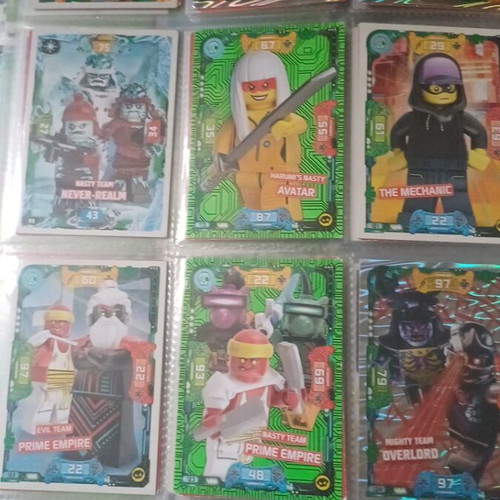 Κάρτες Lego Ninjago trading game σαν καινούργιες, 127 τεμάχια από season 20-22