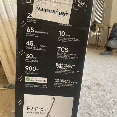 Ninebot F2 Pro II electric scooter